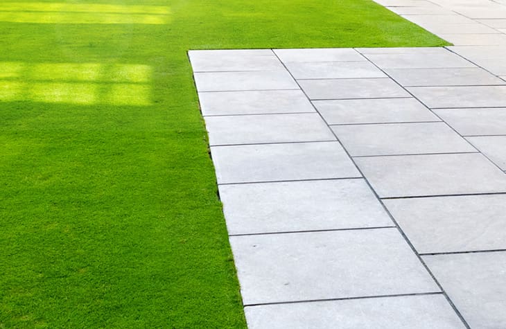 Terrasse en grès cérame